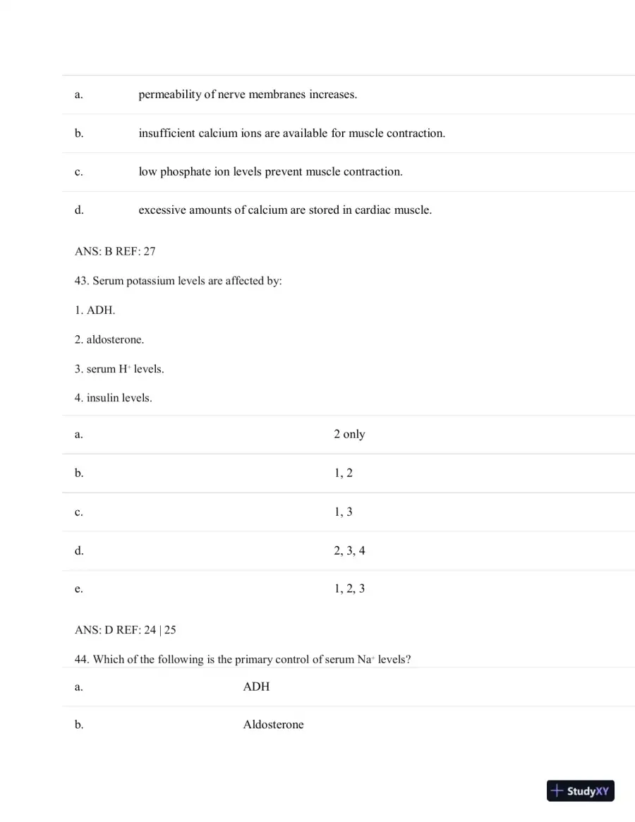 Test Bank for Porth's Essentials of Pathophysiology, 5th Edition (Chapters 1-28), page 30