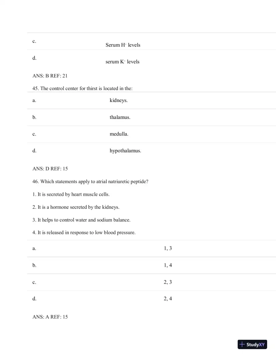 Test Bank for Porth's Essentials of Pathophysiology, 5th Edition (Chapters 1-28), page 31