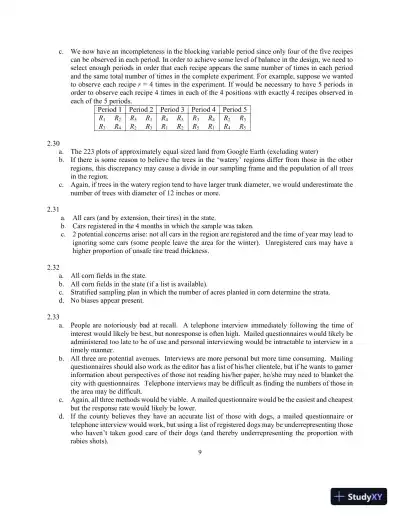 An Introduction To Statistical Methods And Data Analysis, 7th Edition Solution Manual - Page 12 preview image