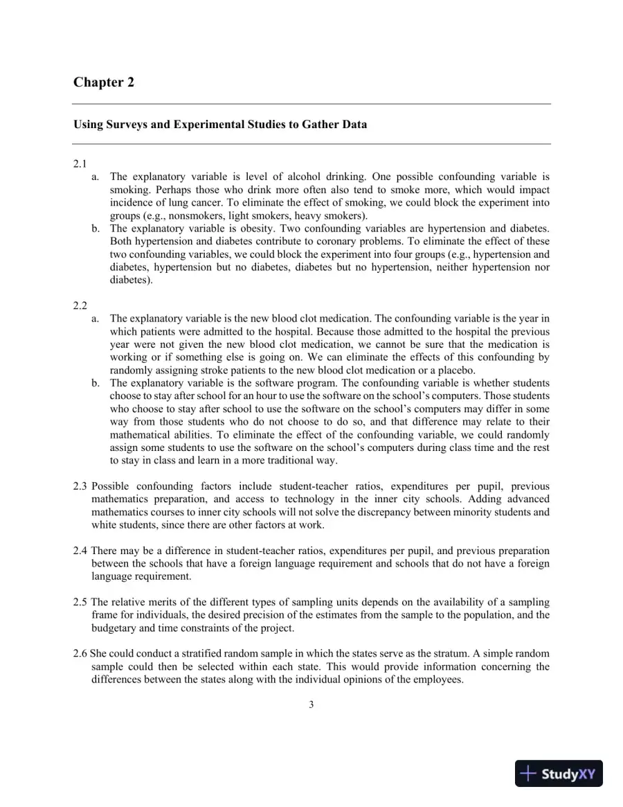 An Introduction To Statistical Methods And Data Analysis, 7th Edition Solution Manual, page 6