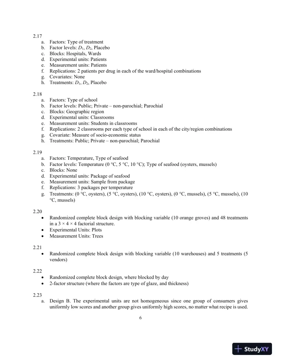 An Introduction To Statistical Methods And Data Analysis, 7th Edition Solution Manual, page 9