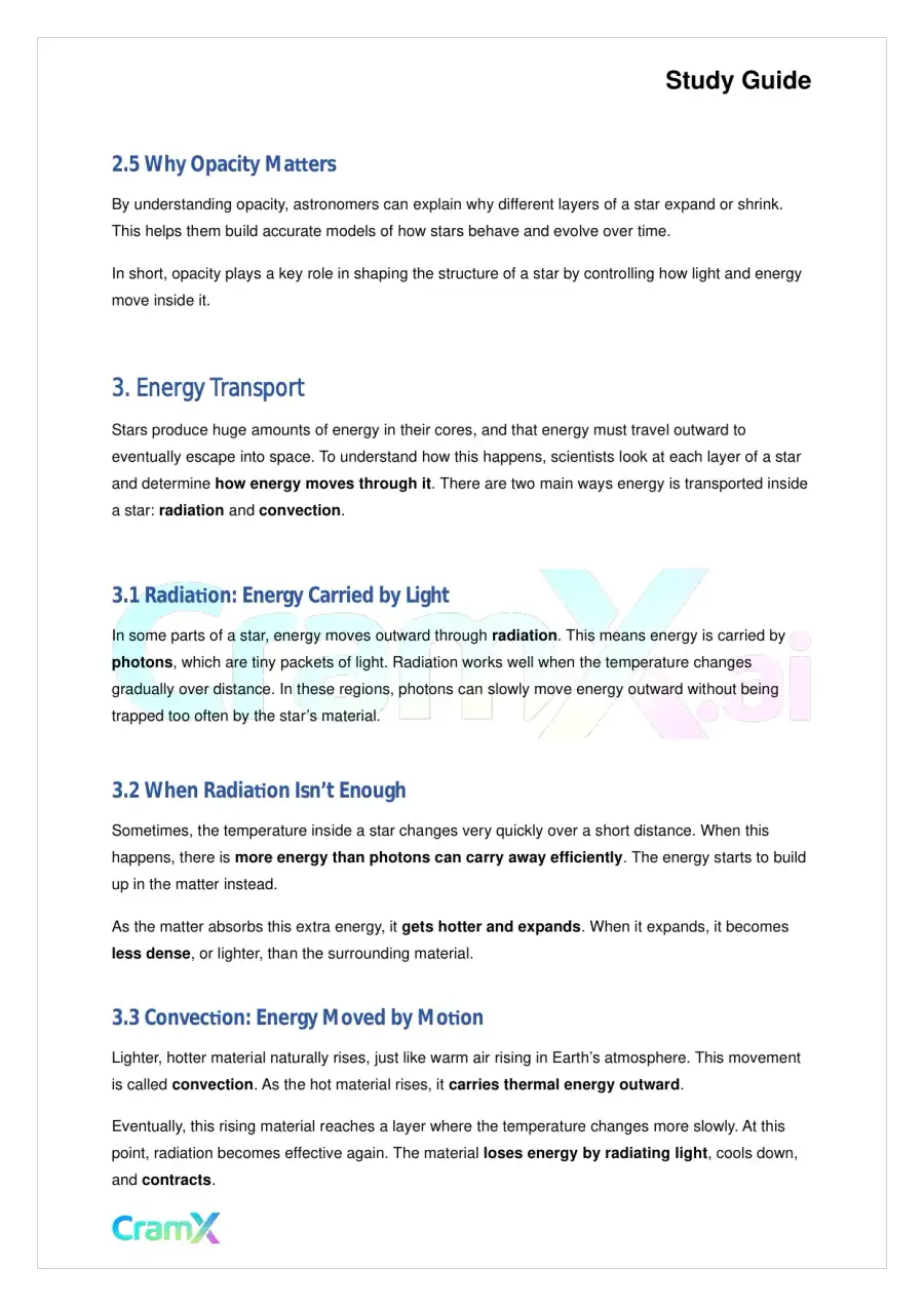Astronomy - The Structure of Stars, page 4