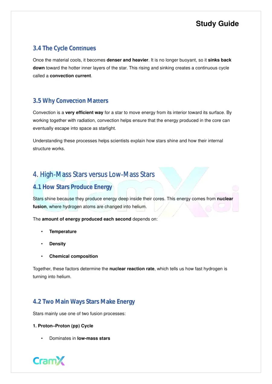 Astronomy - The Structure of Stars, page 5