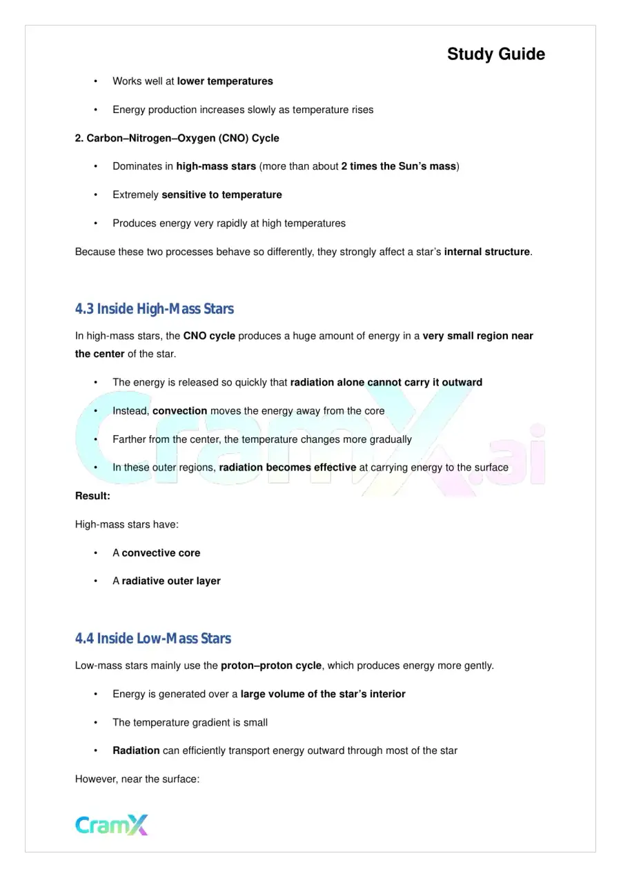 Astronomy - The Structure of Stars, page 6