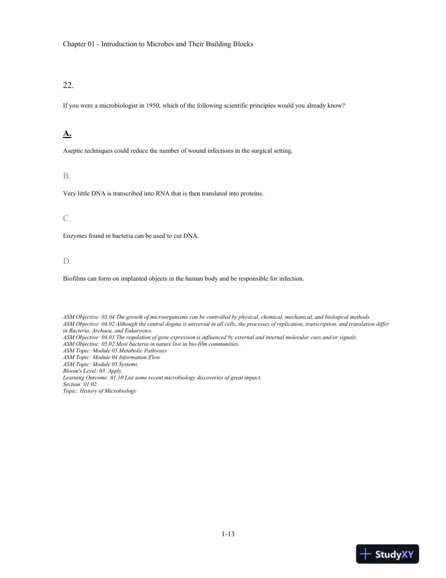 Test Bank For Microbiology Fundamentals: A Clinical Approach, 2nd Edition, page 14