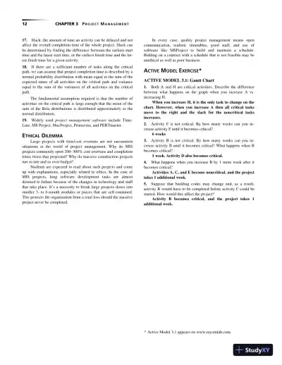Operations Management: Sustainability and Supply Chain Management, Second Canadian Edition Solution Manual - Page 15 preview image
