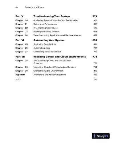CompTIA Linux+ Study Guide: Exam XK0-005 (2022) - Page 17 preview image
