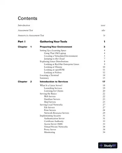 CompTIA Linux+ Study Guide: Exam XK0-005 (2022) - Page 18 preview image