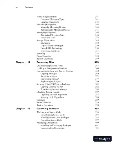 CompTIA Linux+ Study Guide: Exam XK0-005 (2022) - Page 23 preview image