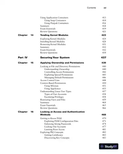 CompTIA Linux+ Study Guide: Exam XK0-005 (2022) - Page 24 preview image