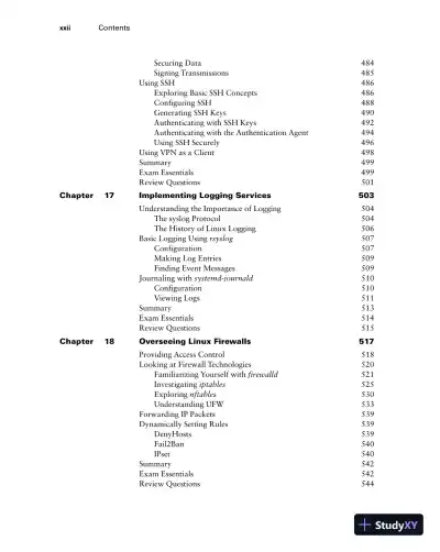 CompTIA Linux+ Study Guide: Exam XK0-005 (2022) - Page 25 preview image