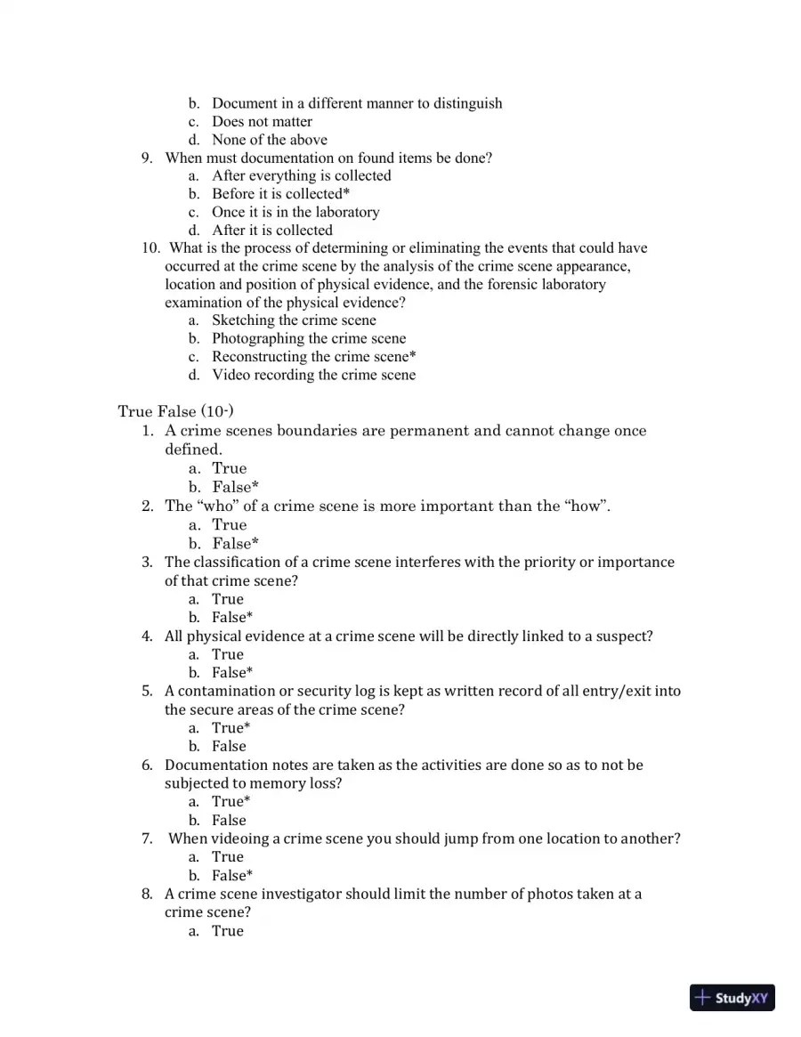 Test Bank For Forensic Science, 4th Edition, page 15