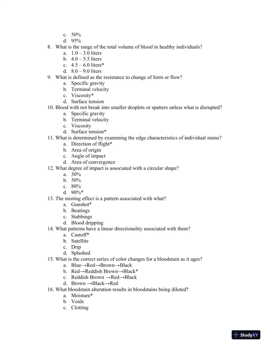 Test Bank For Forensic Science, 4th Edition, page 19