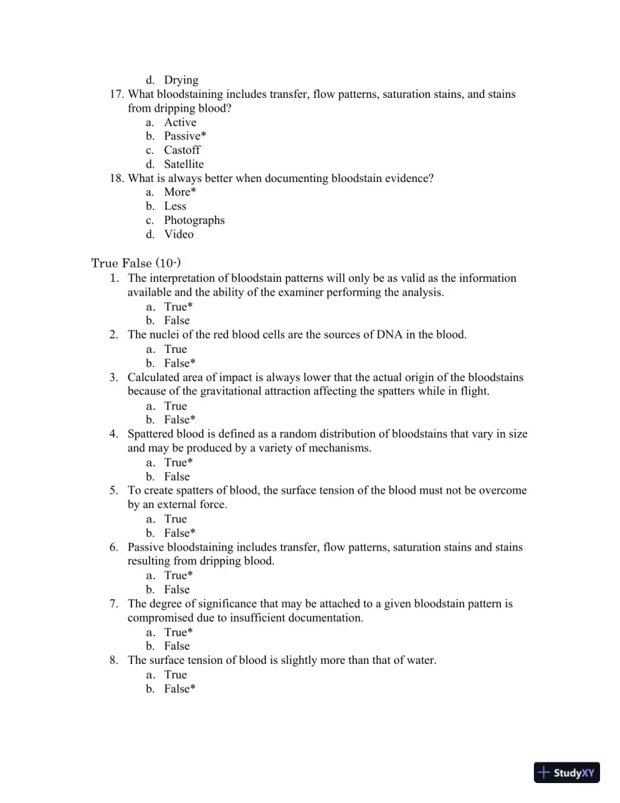 Test Bank For Forensic Science, 4th Edition, page 20