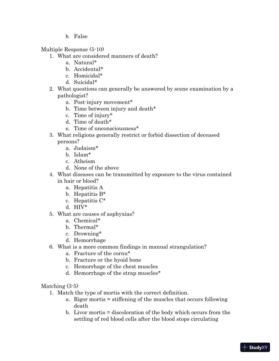 Test Bank For Forensic Science, 4th Edition, page 28