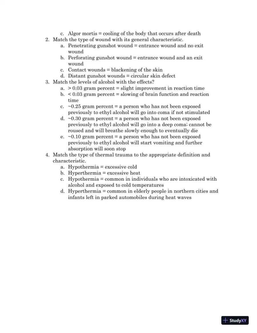 Test Bank For Forensic Science, 4th Edition, page 29
