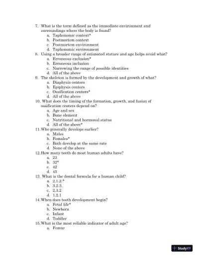 Test Bank For Forensic Science, 4th Edition - Page 31 preview image