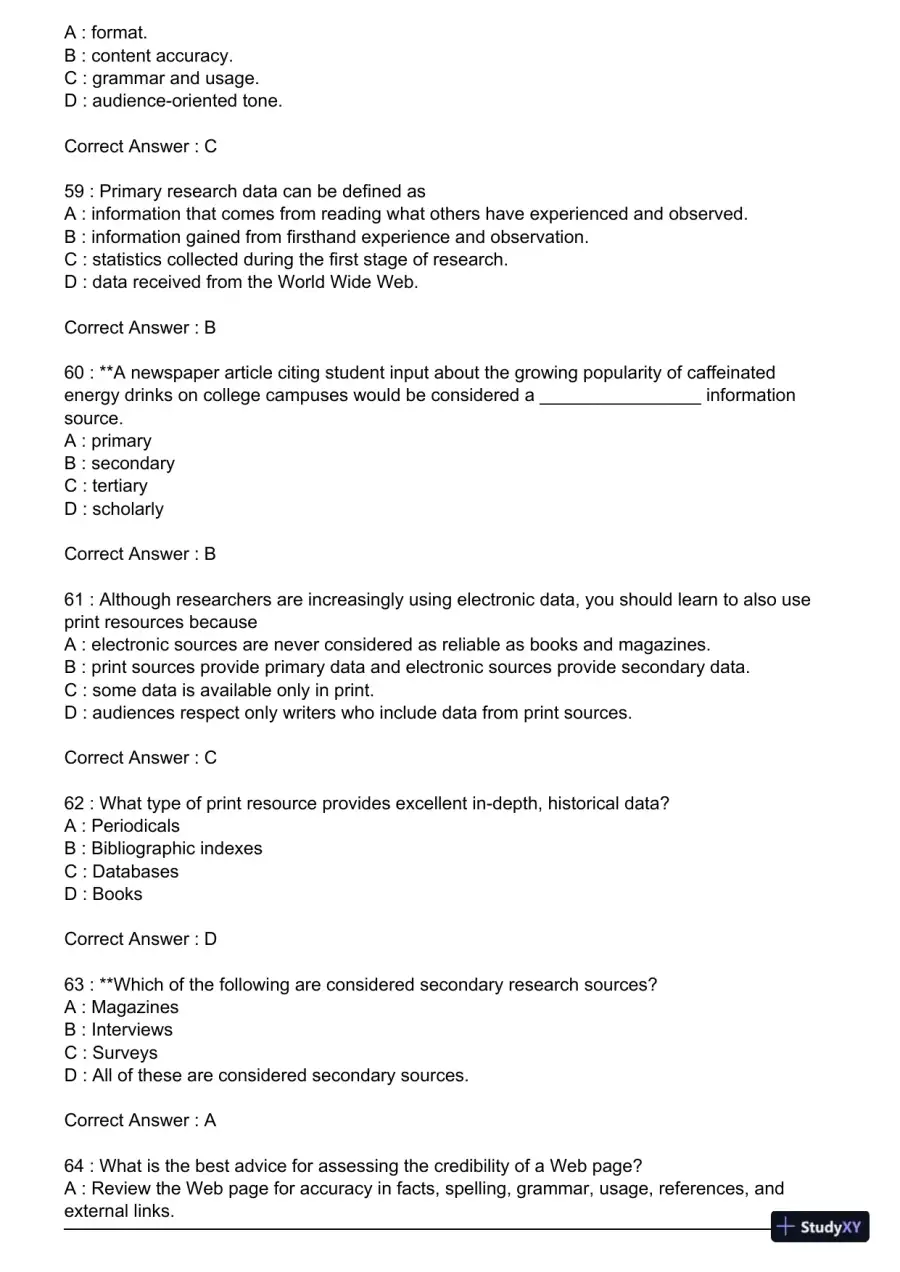 Test Bank For Essentials of Business Communication, 11th Edition, page 10