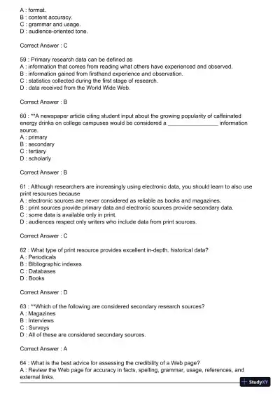 Test Bank For Essentials of Business Communication, 11th Edition - Page 10 preview image
