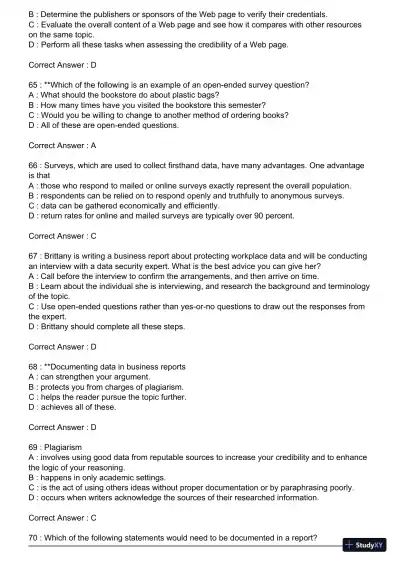 Test Bank For Essentials of Business Communication, 11th Edition - Page 11 preview image