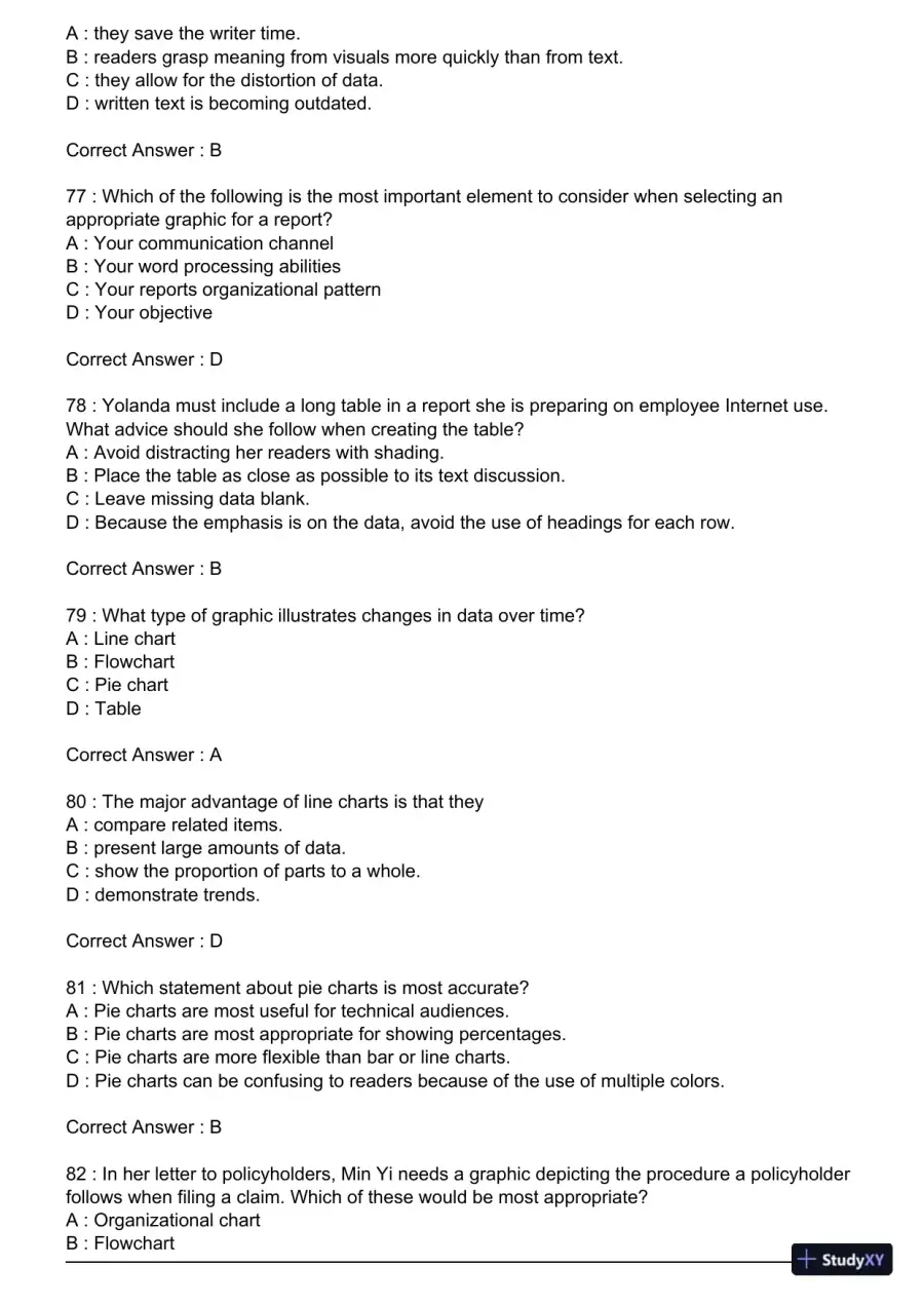 Test Bank For Essentials of Business Communication, 11th Edition, page 13
