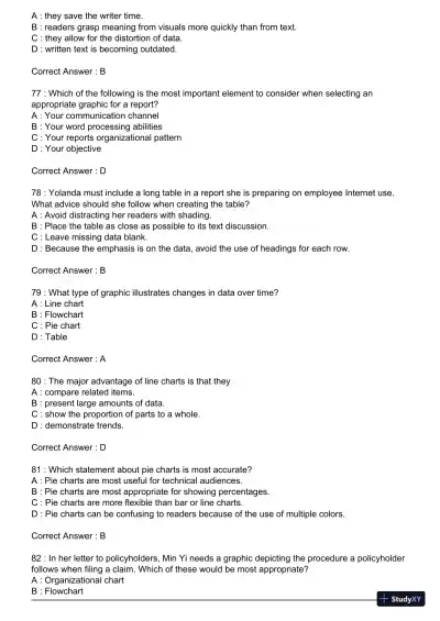 Test Bank For Essentials of Business Communication, 11th Edition - Page 13 preview image