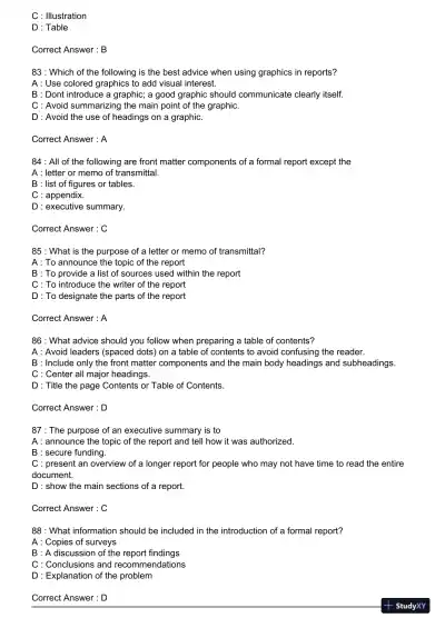 Test Bank For Essentials of Business Communication, 11th Edition - Page 14 preview image