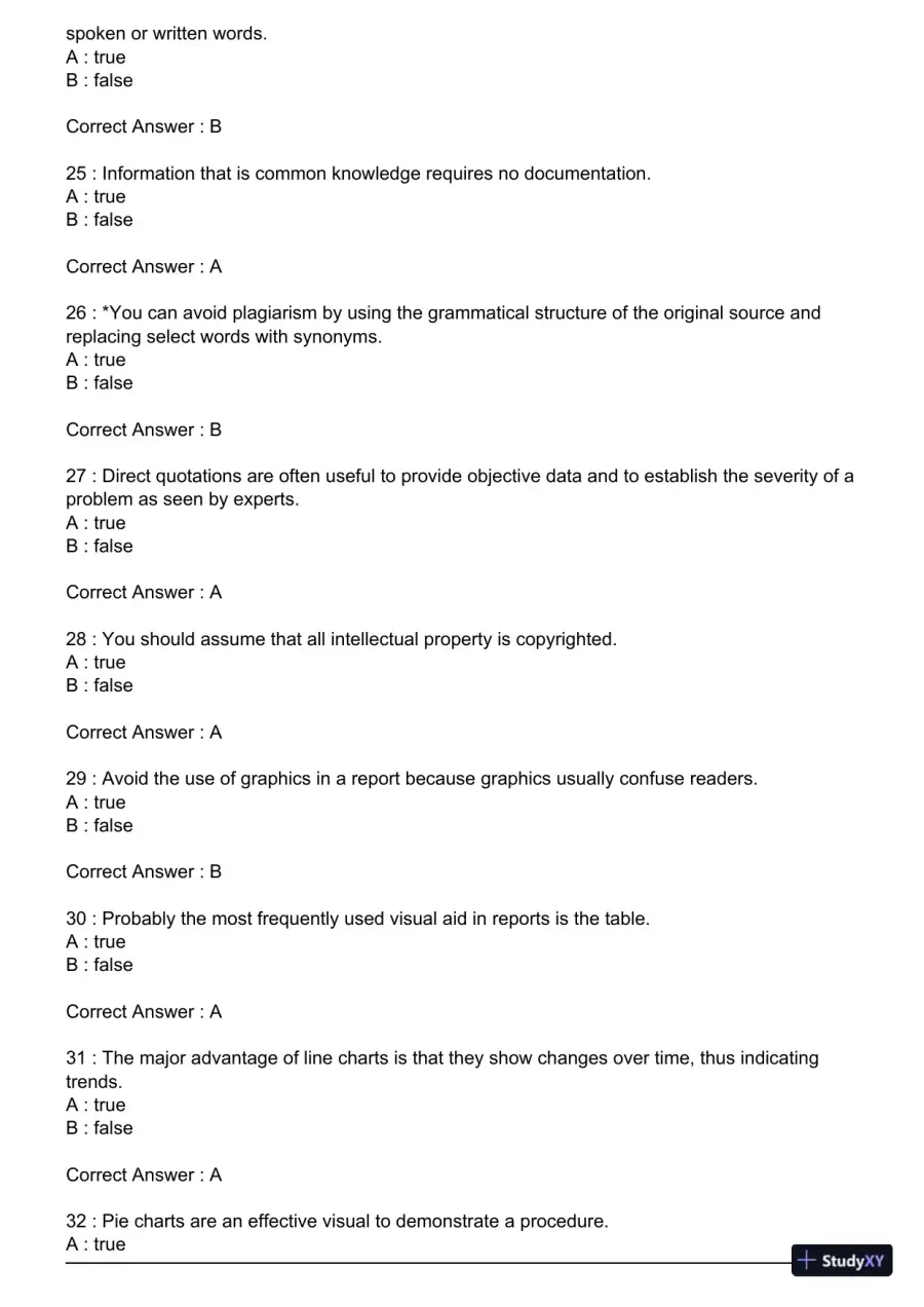 Test Bank For Essentials of Business Communication, 11th Edition, page 5
