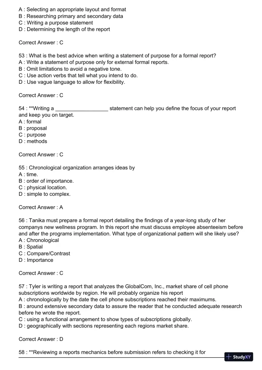 Test Bank For Essentials of Business Communication, 11th Edition, page 9