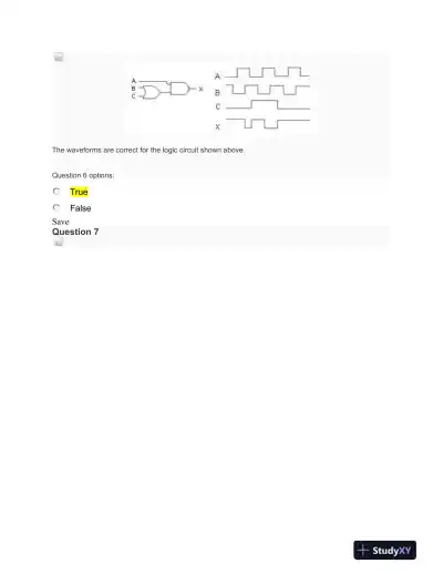 Digital Logic Design and Boolean Algebra Assignment - Page 4 preview image