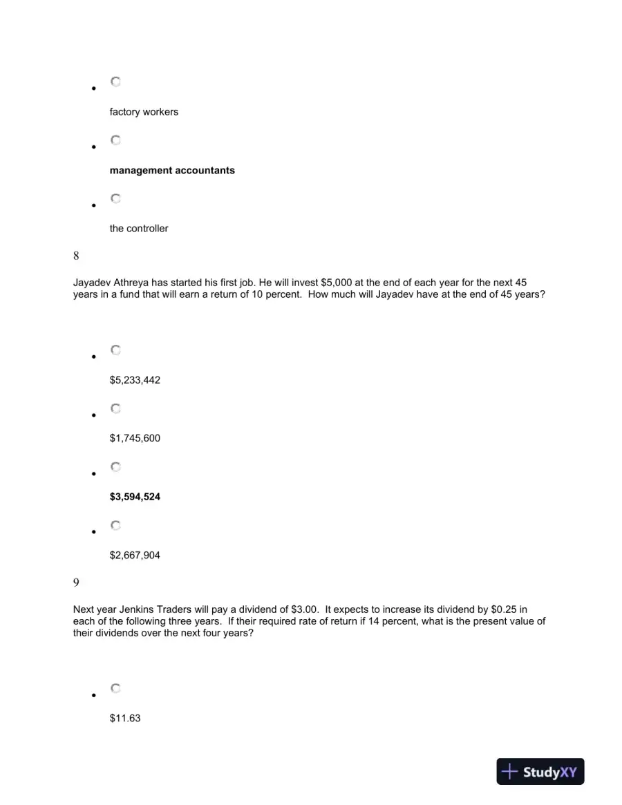Financial Management and Analysis: A Comprehensive Assessment of Key Concepts and Applications, page 5