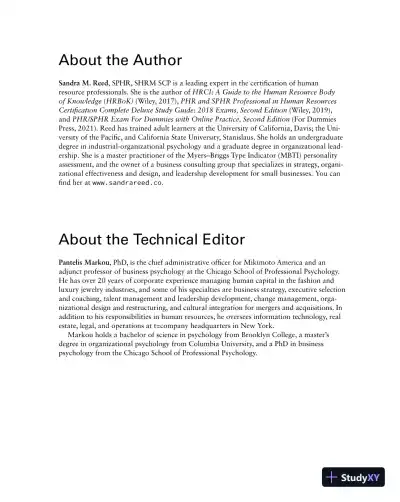 SHRM Society for Human Resource Management Complete Study Guide: SHRM-CP Exam and SHRM-SCP Exam (2022) - Page 10 preview image