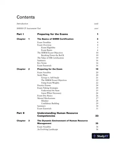 SHRM Society for Human Resource Management Complete Study Guide: SHRM-CP Exam and SHRM-SCP Exam (2022) - Page 14 preview image