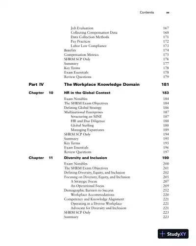 SHRM Society for Human Resource Management Complete Study Guide: SHRM-CP Exam and SHRM-SCP Exam (2022) - Page 18 preview image
