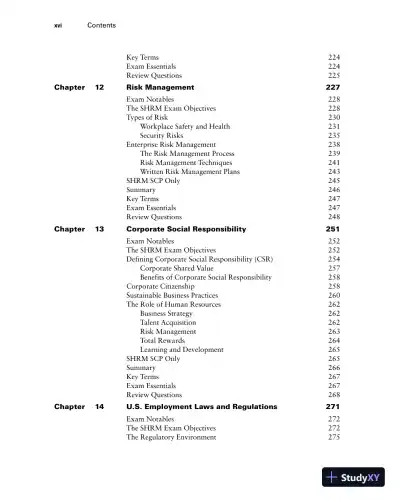 SHRM Society for Human Resource Management Complete Study Guide: SHRM-CP Exam and SHRM-SCP Exam (2022) - Page 19 preview image