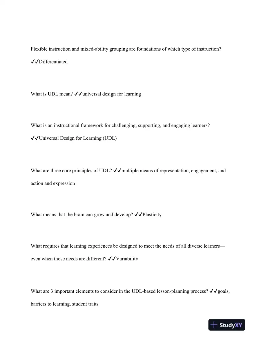 WGU Education Practice Exam With Answers (243 Solved Questions), page 13