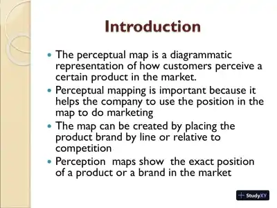PERCEPTUAL MAPS: Role Of Perception Maps - MKT 421 - Page 3 preview image