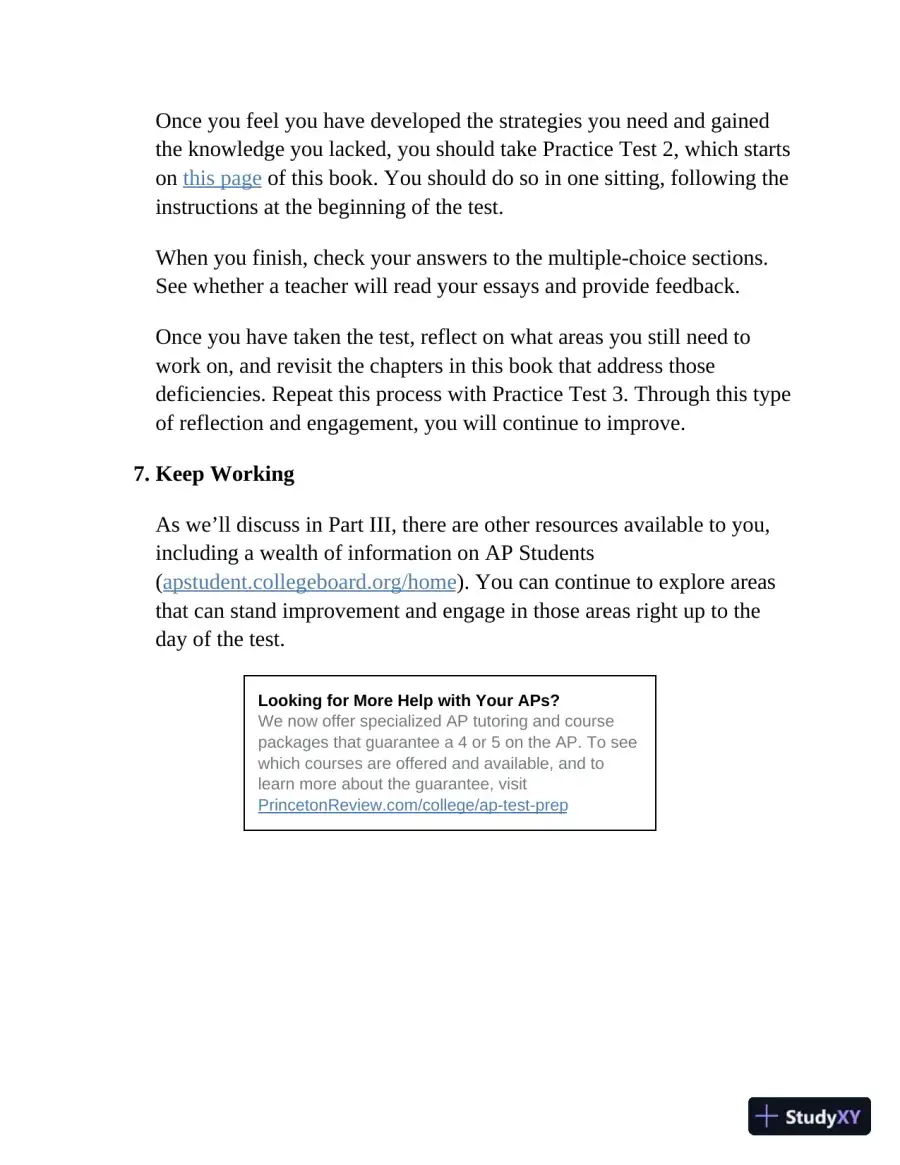 Princeton Review AP U.S. History Prep : 3 Practice Tests + Complete Content Review (2023), page 22