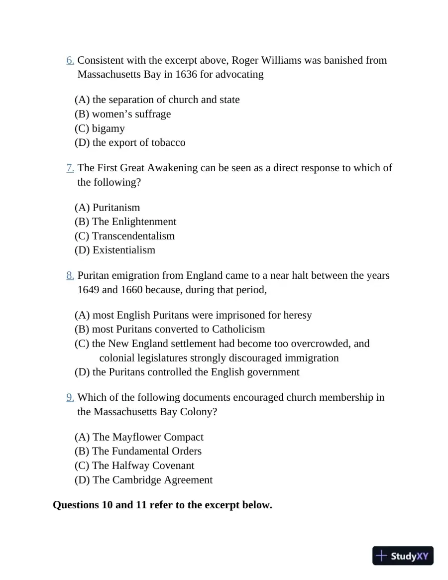 Princeton Review AP U.S. History Prep : 3 Practice Tests + Complete Content Review (2023), page 31