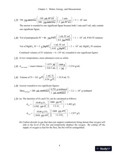 Solution Manual For Introduction to General, Organic, and Biochemistry, 12th Edition - Page 5 preview image