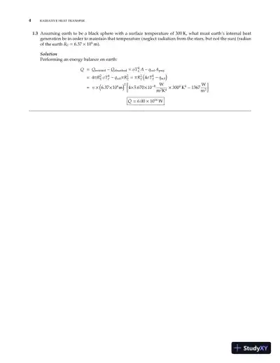 Solution Manual for Radiative Heat Transfer, 3rd Edition - Page 12 preview image