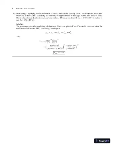 Solution Manual for Radiative Heat Transfer, 3rd Edition - Page 14 preview image