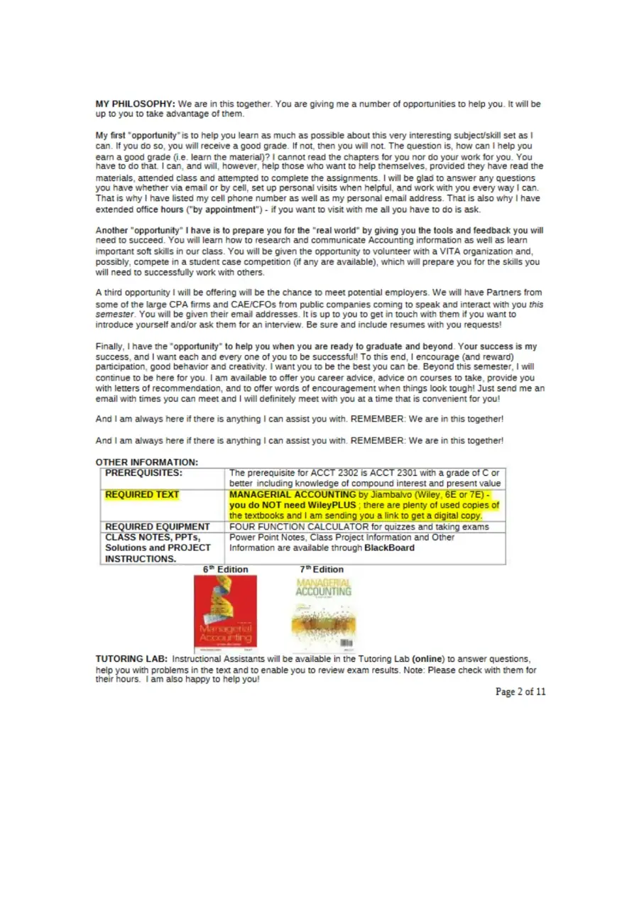 Master Managerial Accounting Techniques, page 2