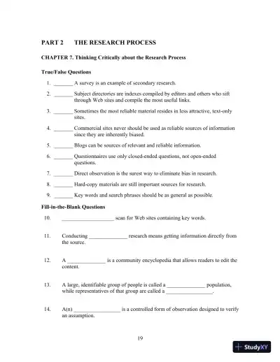 Technical Communication, 14th Edition Test Bank - Page 23 preview image