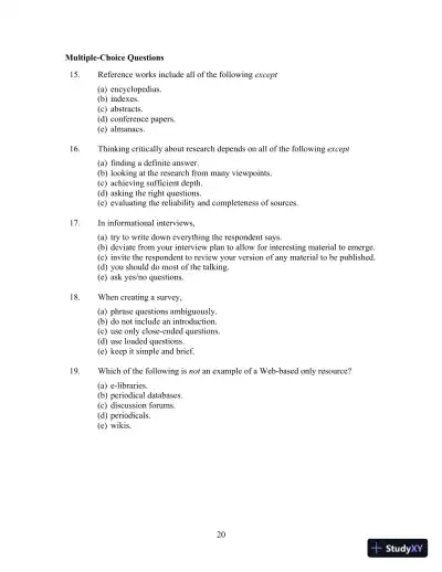 Technical Communication, 14th Edition Test Bank - Page 24 preview image