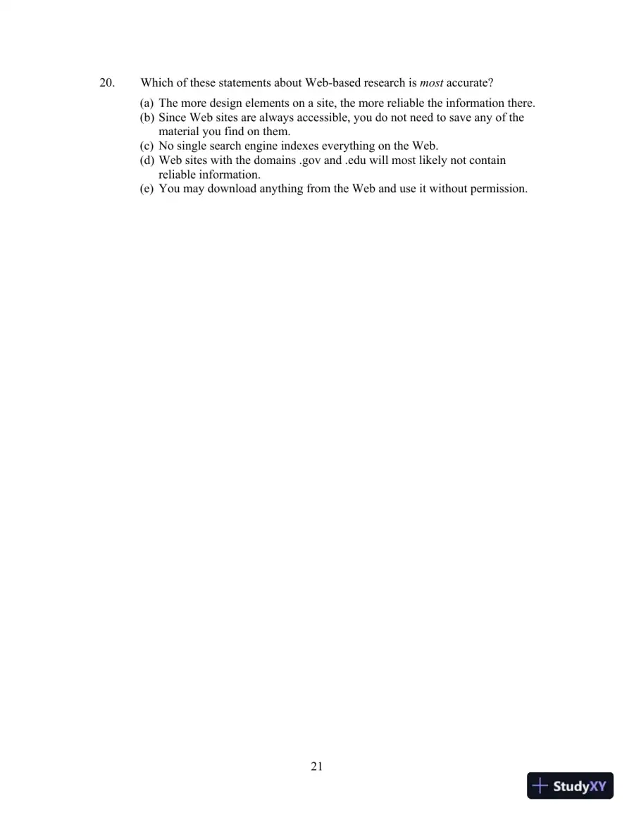 Technical Communication, 14th Edition Test Bank, page 25