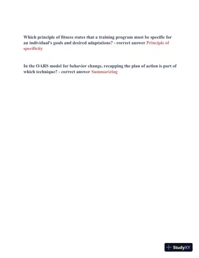 2021-2024 ISSA Final Real Exam with Answers (177 Solved Questions) - Page 3 preview image