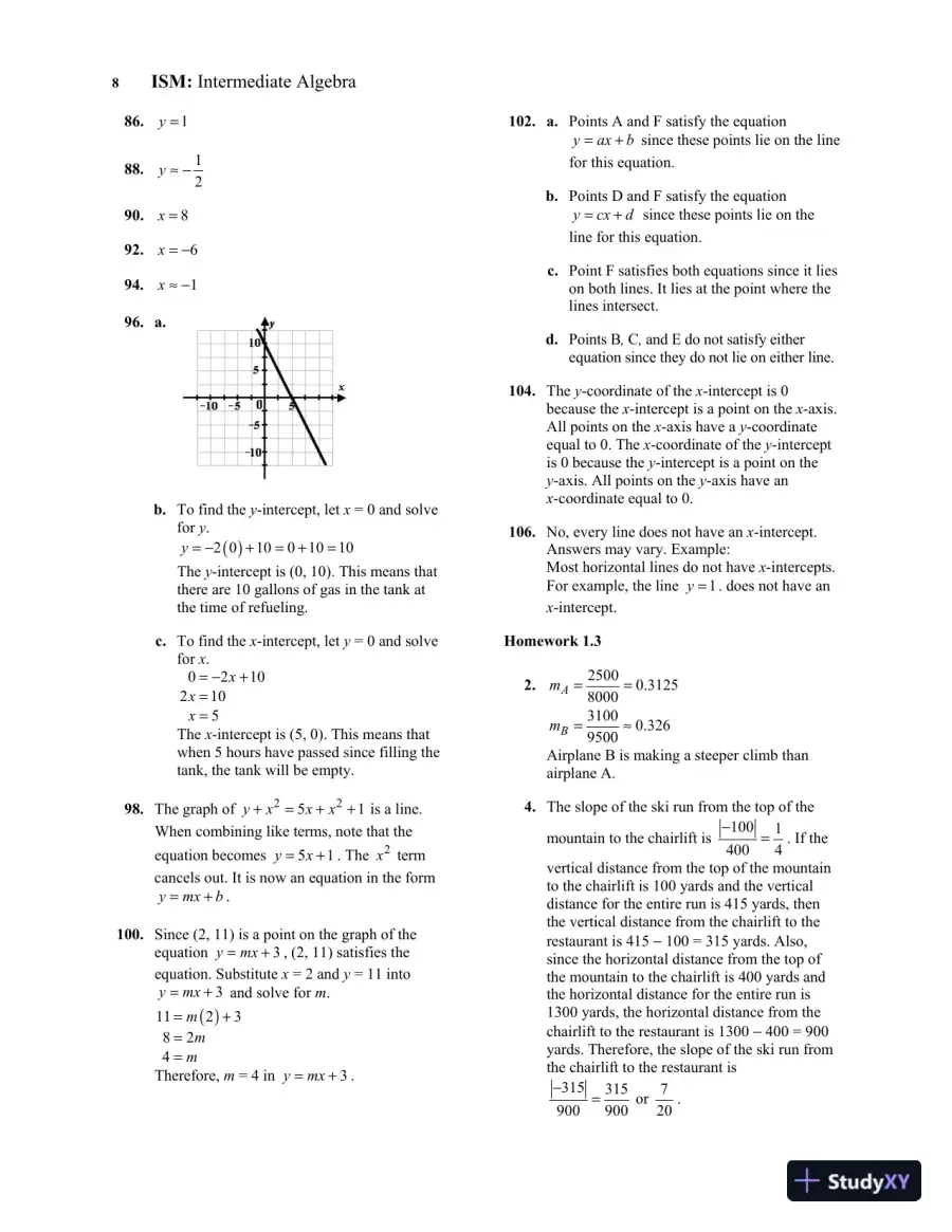 Solution Manual for Intermediate Algebra Functions and Authentic Applications, 6th Edition, page 13
