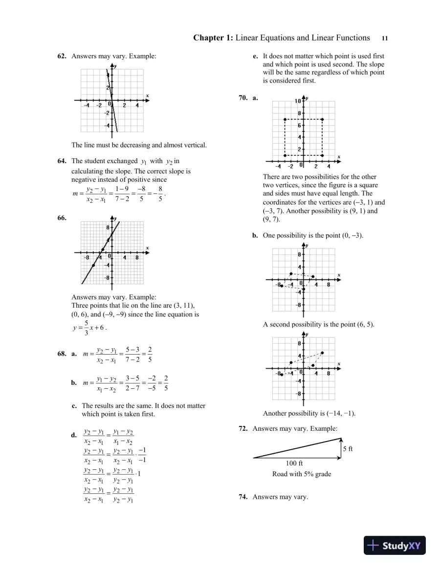 Solution Manual for Intermediate Algebra Functions and Authentic Applications, 6th Edition, page 16