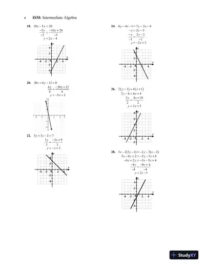 Solution Manual for Intermediate Algebra Functions and Authentic Applications, 6th Edition - Page 9 preview image